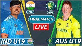 U19 World Cup Live: India vs Australia Live | IND U19 vs AUS U19 Final Live Commentary | 15 Overs