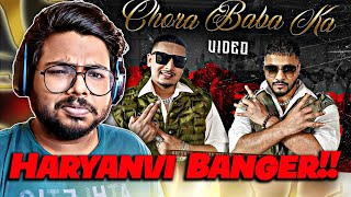 🔥 CHORA BABA KA Reaction Video - RAFTAAR x Dhanda Nyoliwala | Yeah Proof | Haryanvi Rap