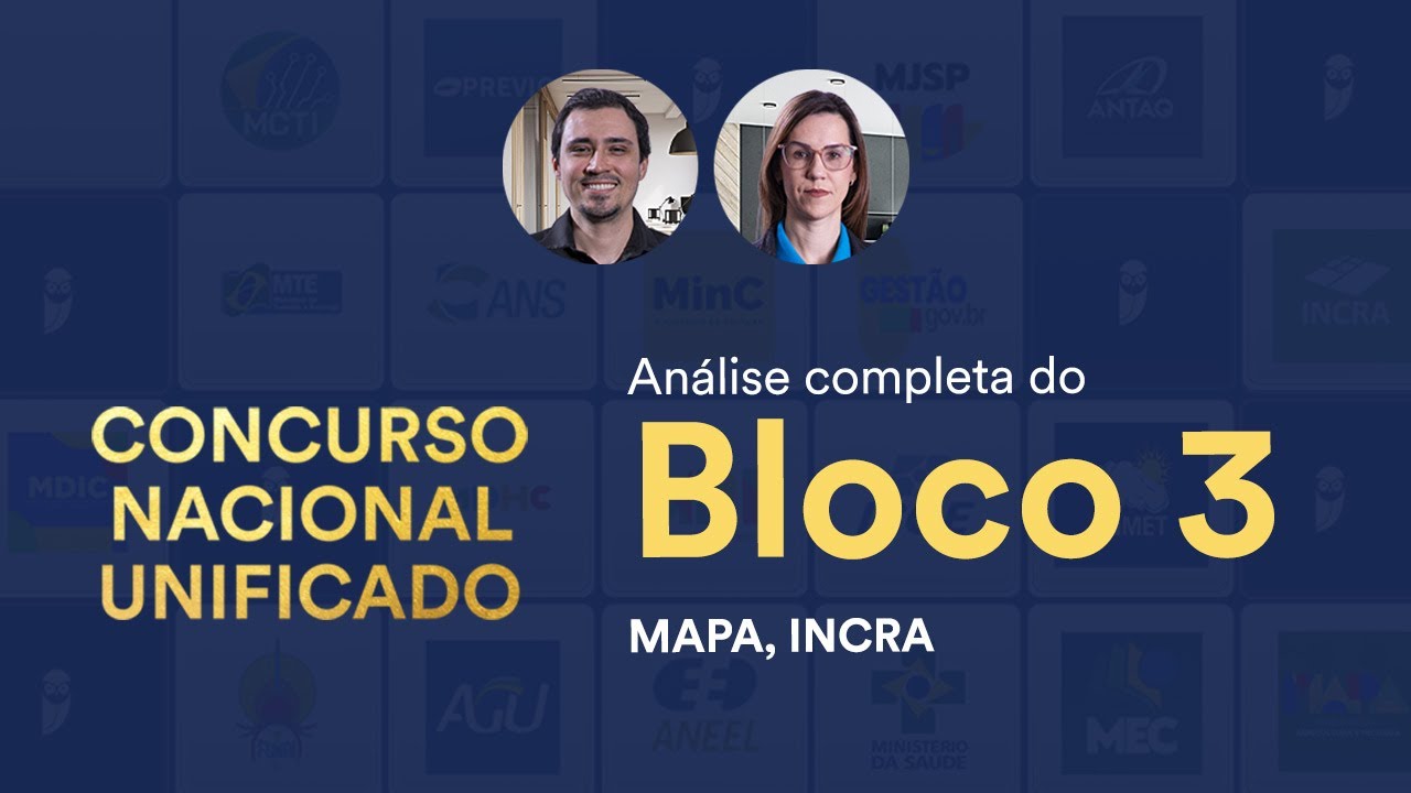 CNU - Análise Completa Do Bloco 3: Ambiental, Agrário E Biológicas ...