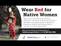 wear red for native women navajo