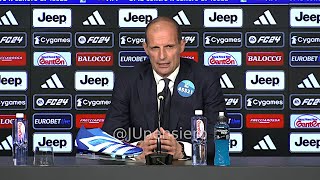 ALLEGRI post Juve-Cagliari 2-1 conferenza stampa: "Nessuno si aspettava fossimo a -2 dall'Inter..."