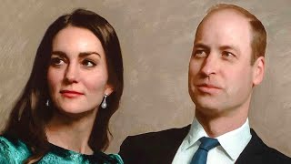 Prince William and Kate Middleton REACT to First Official Joint Portrait
