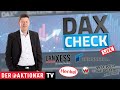 DAX-Check LIVE: BayWa, Fresenius, Henkel Vz., Lanxess, Rheinmetall, Siemens, Wacker Neuson im Fokus