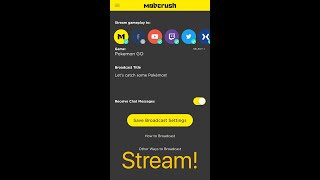 How To Stream Fortnite and Pokemon Go Mobile Games To Twitch (iOS/Android)