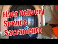 Flyer Delivery Service Sacramento Printing & Door to Door Flyer Distribution with Live GPS Tracking