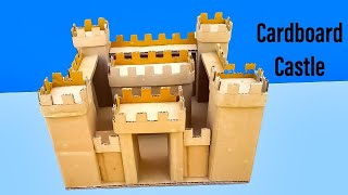 Easy way to make Castle through cardboard - craft jagat