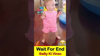 Funny Baby Video | cute twin baby playing | Comedy Video | Funny Moments| #shorts | #babykivines