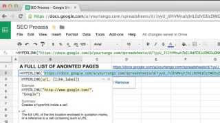How to Create Hyperlinks in Google Sheets Using the HYPERLINK Function