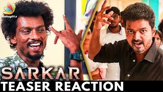 Bayangarama Iruku ! : Sendrayan Reacts to Sarkar Official Teaser | Vijay's Thalapathy 62