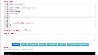 Variable Declaration and Usage in C Programming I Video Tutorials