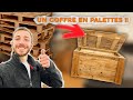 Construire un COFFRE de RANGEMENT en bois de récupération | DIY