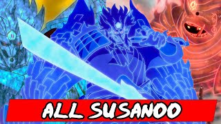 ALL SUSANOO AND THEIR ABILITIES FROM THE NARUTO | BORUTO