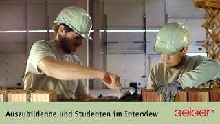 Auszubildende und Studenten im Interview