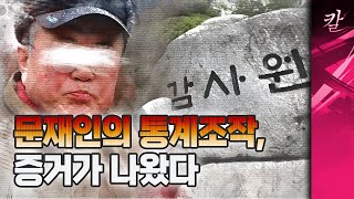 문재인의 통계조작 결국 사실로 밝혀졌다, 조작하면 포상까지