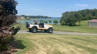 1982 Jeep CJ7 Renegade  Start Up and Drive By Video