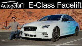 New Mercedes E-Class Facelift first PREVIEW with all 2020 changes explained - Autogefühl