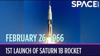 OTD in Space – February 26: 1st Launch of Saturn 1B Rocket