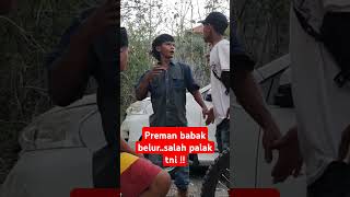 Preman salah sasaran palak intel tni #shorts