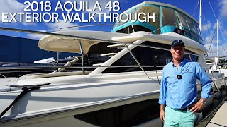 Walkthrough of 2018 Aquila 48 \