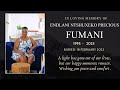 FUNERAL SERVICE OF NTSHUXEKO FUMANI