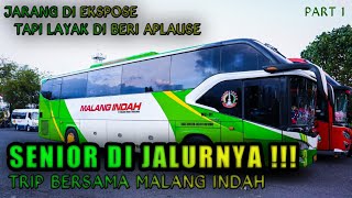 BUS ISTIMEWA, NYAMAN, DAN MANTAP ASLI MALANG // TRIP MALANG INDAH RUTE DENPASAR - MALANG  -  Part 1