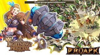 Lightning Princess: Idle RPG Gameplay Android / iOS (by Super Planet)