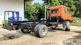 Expendition Truck Thailand🇹🇭 Build Subframe mount install cabinet truck Mitsubishi fuso fk455