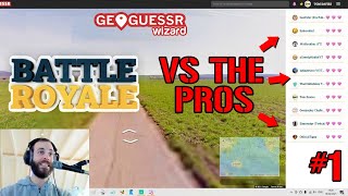 I played Battle Royale against 9 highly skilled Geoguessr players. It didn't go well (Part 1)
