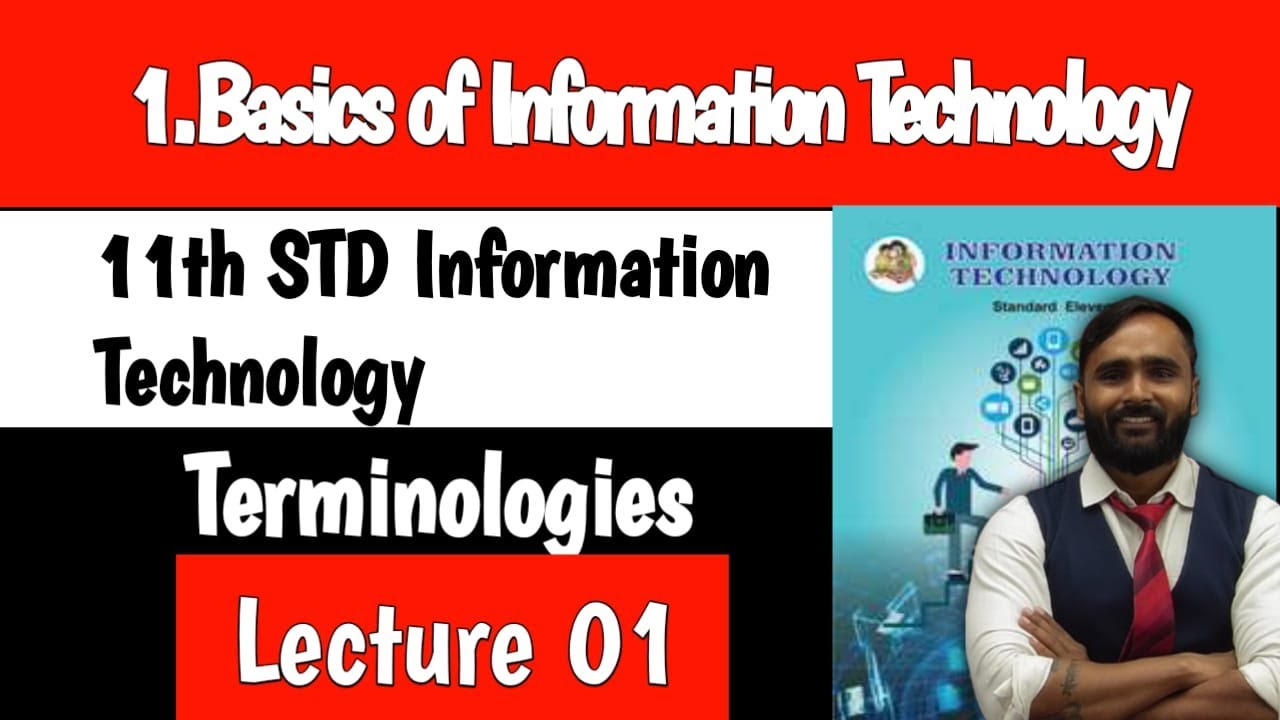 11th Information Technology|Chapter 1|Basics Of Information Technology ...