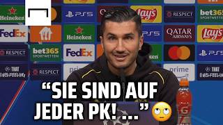 Sahin genervt von Reporter wegen dieser Frage 👀 | BVB | Champions League