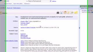 Getting an APA Citation from EBSCO Host