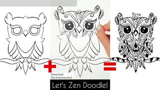 😍How To Incredible Mandala Animals - Top Trending Frameworks Collection