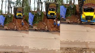 Team SS kumar Timber Lorry Heavy Load off road Driving Kerala...🔥🔥🔥