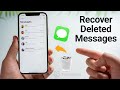 How to Recover Deleted Messages on iPhone