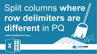 Split columns where rows have different delimiters/ widths with PowerQuery