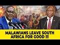 MALAWIANS RUN AWAY FROM SOUTH AFRICA IN FEAR OF XENOPHOBIC ATTACKS