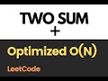LeetCode Two Sum Solution Explained - Java | Facebook| Google | Microsoft