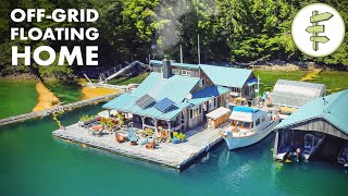 25 Years Living Off-Grid on a Self-Built Floating Home