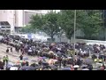 Tear gas, water cannon used at Hong Kong protest