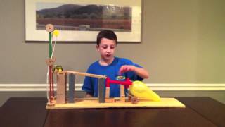 Six Simple Machine Project Using All Six Machines - Rube Goldberg