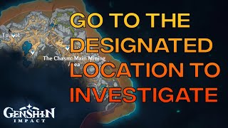 Go to the designated location to investigate | In the Depths, an Unexpected Reunion | Genshin Impact