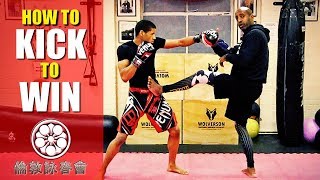Wing Chun KICKS that WIN Fights | How to Oblique Kick