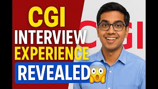 How I Cracked the CGI Interview | Must-Know Questions 2025