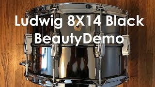 Ludwig 8X14 Black Beauty Demo