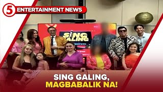 Videoke game show na Sing Galing, magbabalik na!