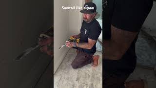 Sawzall like a man ! #mantraining #builder #lifehacks #construction #remodel #renovation