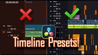 Huge Timesafer with Presets / 1min Tutorial / DaVinci Resolve