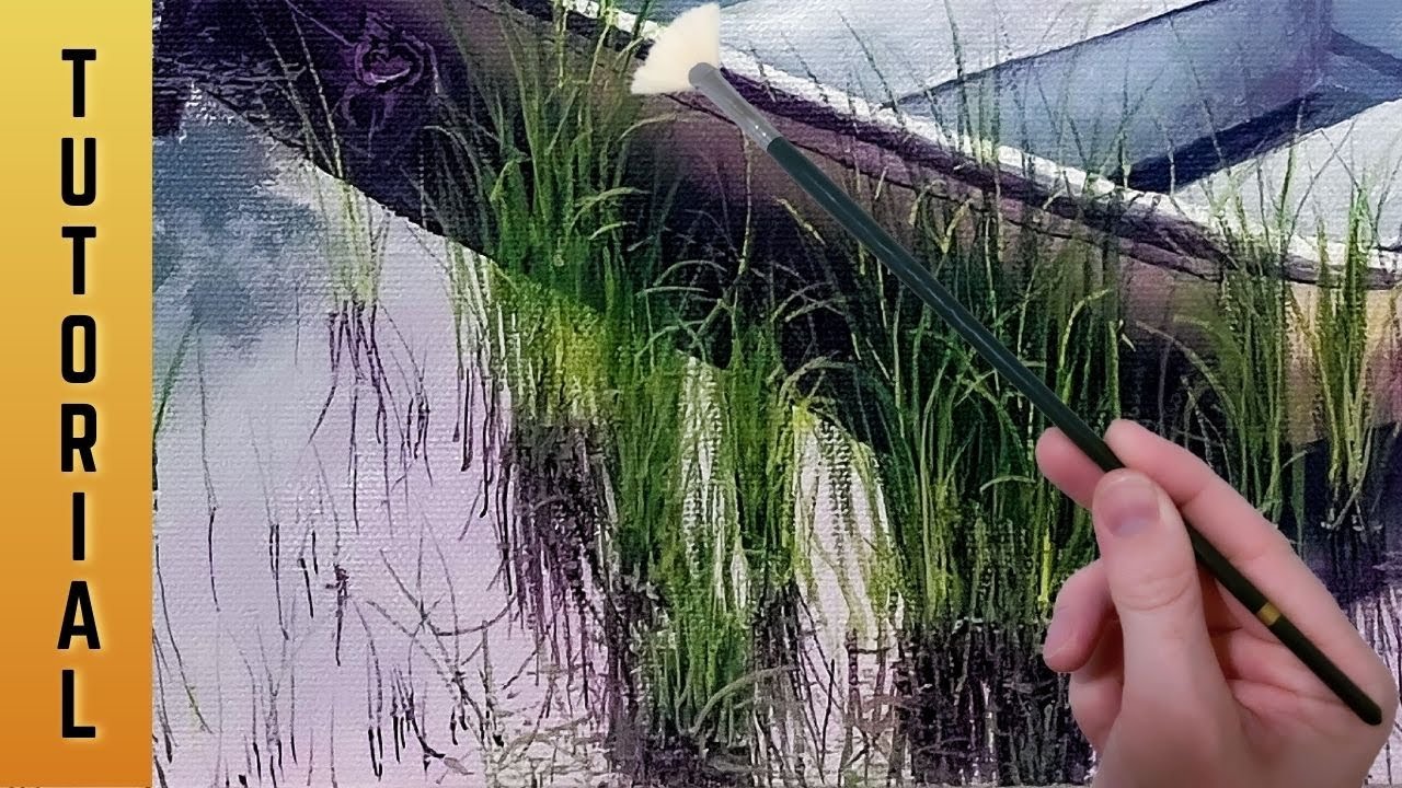 How To Paint Grass Acrylics At Sheila Tejada Blog