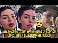 ANGELA HOY ESTARA ACOMPAÑANDO A SU ESPOSO CHRISTIAN EN GUADALAJARA JALISCO