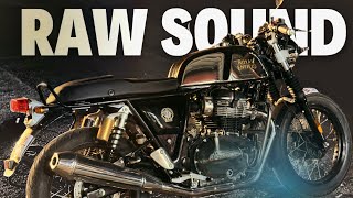 2025 Royal Enfield Continental GT 650 Raw Sound 🔥